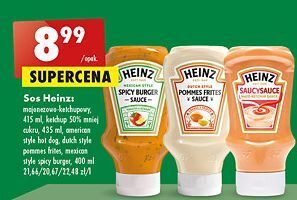 Biedronka Sos pommes frites heinz oferta