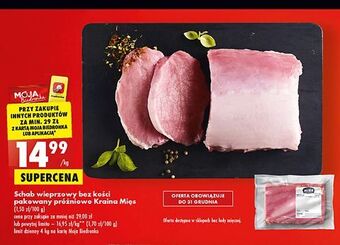 Biedronka Schab wieprzowy bez kości kraina mięs oferta