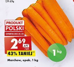 Biedronka Marchew oferta