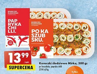 Biedronka Koreczki śledziowe po kaszubsku mirko oferta