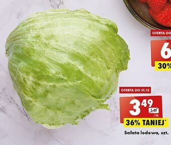 Biedronka Sałata lodowa oferta