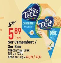 E.Leclerc Ser camembert naturalny turek naturek oferta
