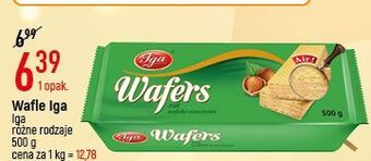 E.Leclerc Wafle orzechowe iga oferta