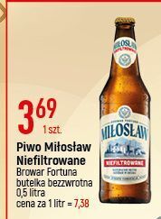 E.Leclerc Piwo miłosław niefiltrowane oferta