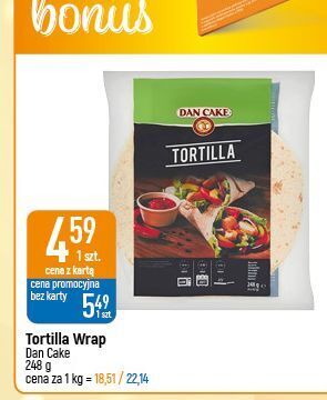 E.Leclerc Tortilla wraps dan cake oferta