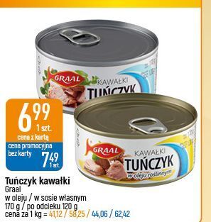E.Leclerc Tuńczyk kawałki w sosie własnym graal oferta
