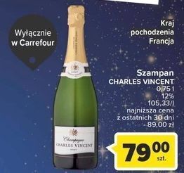 Carrefour Szampan charles vincent brut oferta