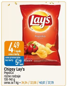 E.Leclerc Chipsy papryka lay's oferta