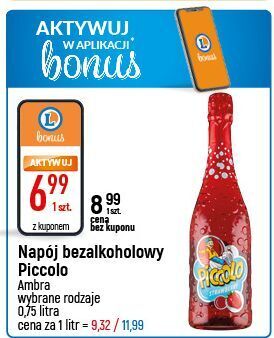E.Leclerc Napój truskawkowy piccolo oferta