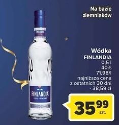 Carrefour Wódka finlandia vodka of finland oferta