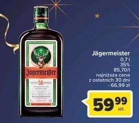 Carrefour Likier jagermeister oferta