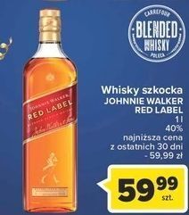 Carrefour Whisky johnnie walker red label oferta