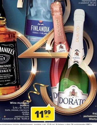 Carrefour Wino dorato bianco oferta