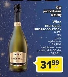 Carrefour Wino stock prosecco oferta