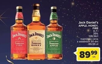 Carrefour Whiskey jack daniel's tennessee fire oferta