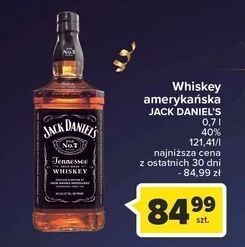 Carrefour Whiskey jack daniel's old no. 7 oferta