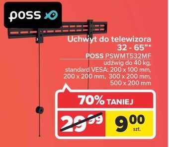 Carrefour Uchwyt do telewizora pswmt532mf poss oferta