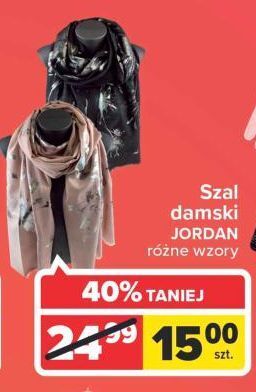 Carrefour Szal damski jordan oferta