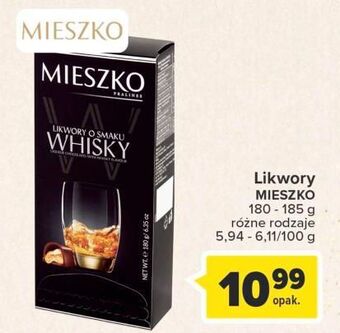Carrefour Likwory o smaku whisky mieszko oferta