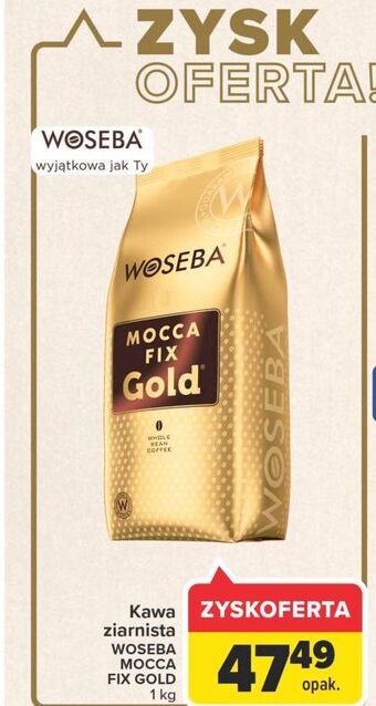 Carrefour Kawa woseba mocca fix gold oferta