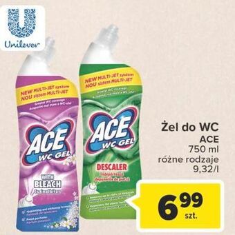 Carrefour Żel do wc zielony ace wc oferta