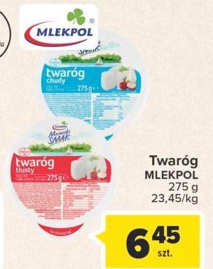 Carrefour Twaróg tłusty mazurski smak oferta