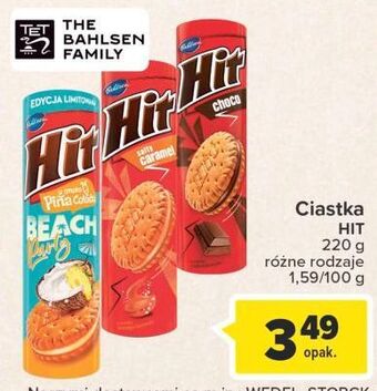 Carrefour Ciastka słony karmel hit oferta