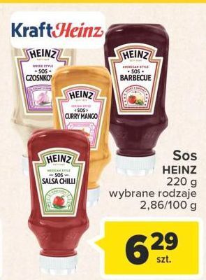 Carrefour Sos curry mango heinz oferta