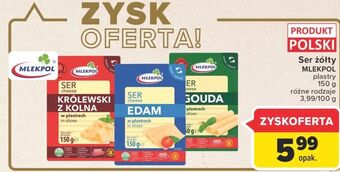 Carrefour Ser gouda - plastry mlekpol oferta