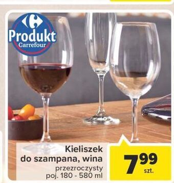 Carrefour Kieliszek do wina 450 ml carrefour oferta