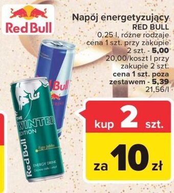 Carrefour Napój energetyczny red bull the winter edition oferta