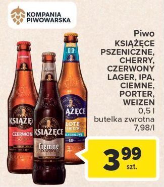 Carrefour Piwo książęce złote pszeniczne 0.0% oferta