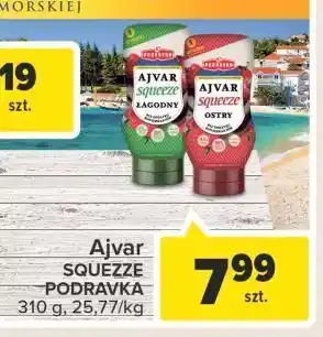 Carrefour Pasta ajvar squezze łagodny podravka oferta