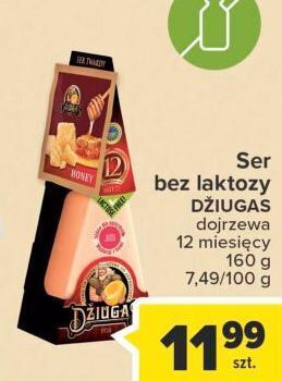 Carrefour Ser 12 miesięcy dziugas oferta