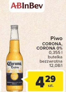 Carrefour Piwo corona extra oferta