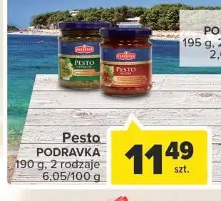 Carrefour Pesto genovese podravka oferta