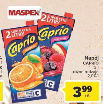 Napój pomarańczowy caprio