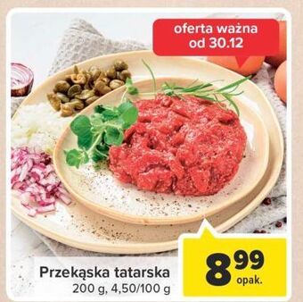 Carrefour Przekąska tatarska oferta