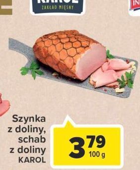 Carrefour Szynka z doliny karol oferta