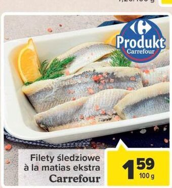 Carrefour Filety śledziowe a'la matjas carrefour oferta