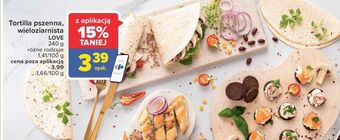 Carrefour Tortilla wieloziarnista tortillove oferta