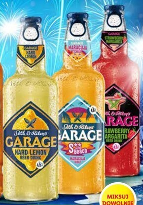 Lidl Seth & riley's garage mix piwa i napoju o smaku strawberry margarita 400 ml oferta