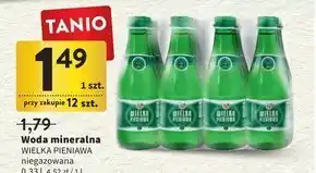 Intermarche Wielka pieniawa woda 330 ml oferta