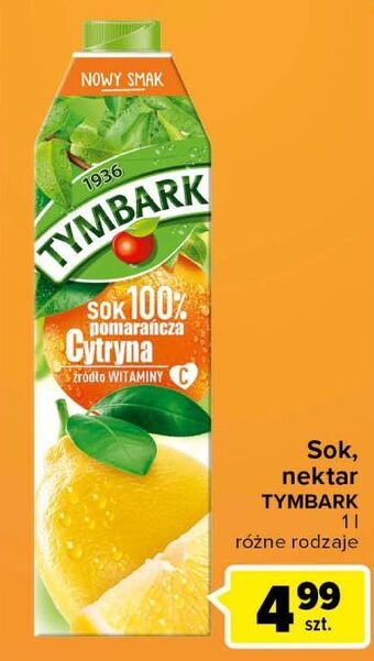 Nektar czarna porzeczka tymbark 1936
