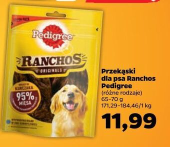 Netto Przysmak dla psa originals wołowina pedigree ranchos oferta