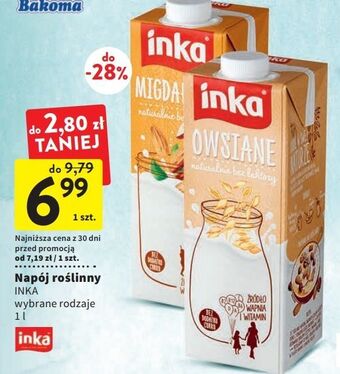 Intermarche Napój owsiany inka owsiane oferta