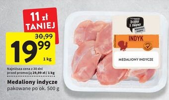 Intermarche Medaliony z indyka intermarche dobre z farmy oferta