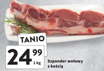 Intermarche Szponder wołowy z kością oferta