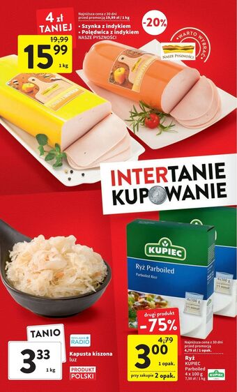 Intermarche Polędwica z indykiem nasze pyszności oferta