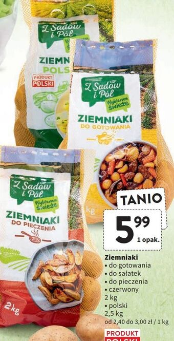 Intermarche Ziemniaki czerwone z sadów i pól oferta
